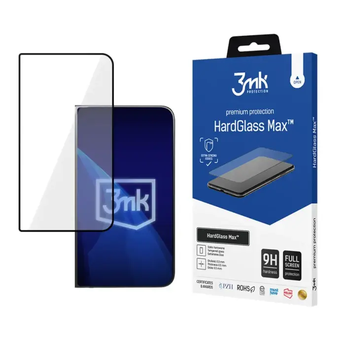3mk HardGlass Max tempered glass for phone iPhone Duo with applicator