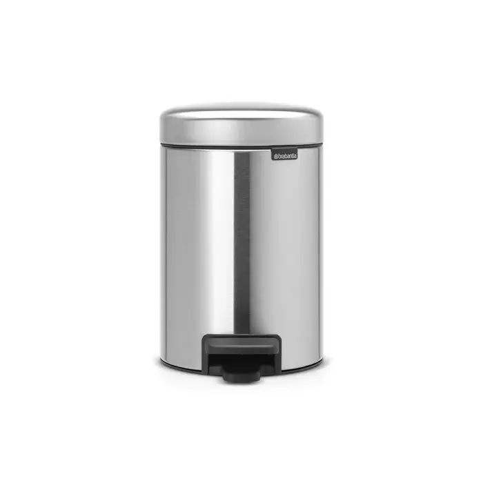 BRABANTIA atkritumu tvertne ar pedāli NewIcon, 3 l, Matt Steel