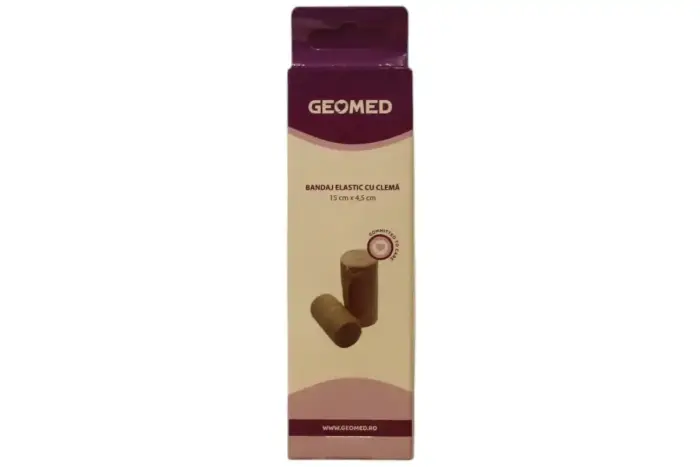 Geomed, Geomed, Elastic Bandages, With Clips, 15 cm x 4.5 m