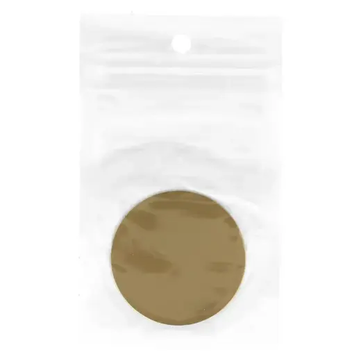 Metal plate for magnet holders - round 40mm gold Фото num