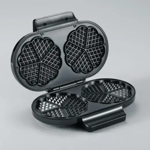 Severin Double Waffle Maker 1200W black Schwarz (WA2106) Foto 2