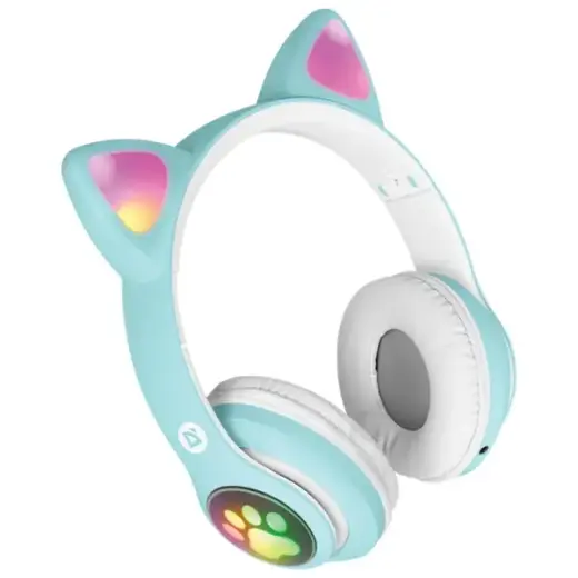 Defender słuchawki Bluetooth Freemotion B585 Led seledynowy|celadon (63588) Foto 4