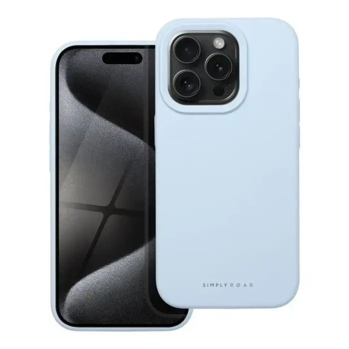 ROAR CLOUD SKIN maciņš telefonam iPhone 15 Pro zils