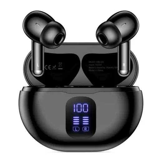 Tech-Protect UltraBoost TWS Pro G2 Headphones - Black Foto 2