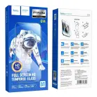 HOCO tempered glass HD 5D Guardian shield (SET 10in1) - for iPhone 15 Pro Max black (G14) Foto 10