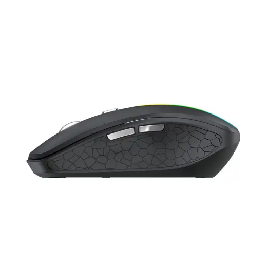 Wozinsky WMGK-1132 Wireless Mouse with RGB Backlight - Black Foto 3