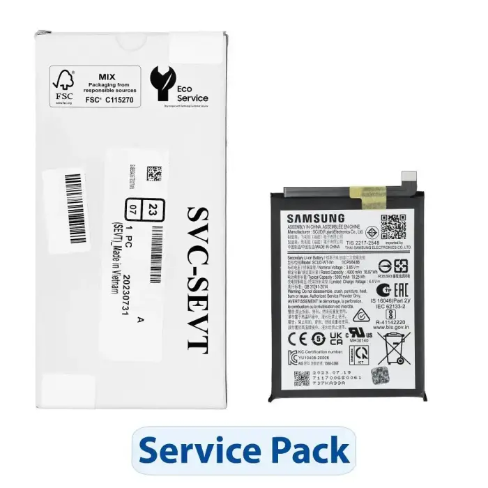 ServicePack Battery EB-BA226ABY for SAMSUNG A22 5G A226B GH81-20698A