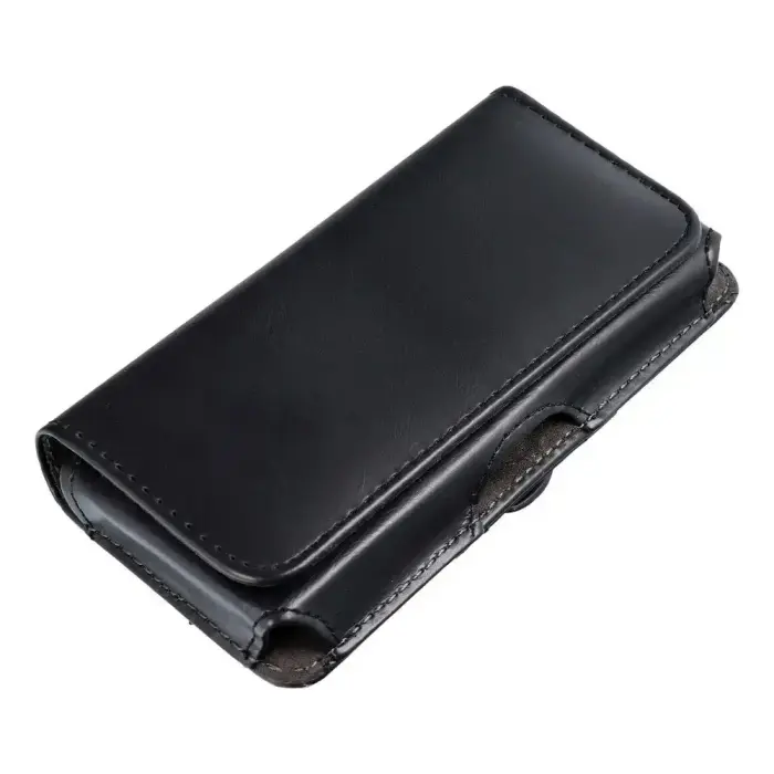 Horizontal universal case CLASSIC 100A model 1 for (Samsung S3/S4/A3 / Iphone 6/7/8) black Foto 3