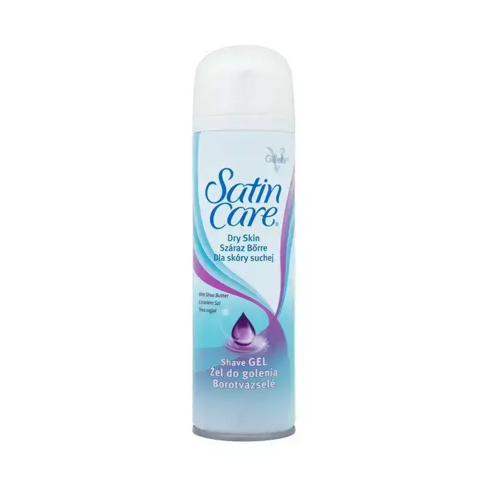 Gillette Satin Care skūšanās želeja Dry skin, 200ml