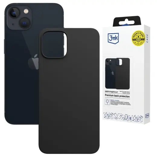 3mk Hardy MagSilicone Case for Apple iPhone 14 Plus - Gray