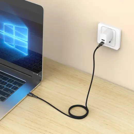 Tech-Protect Ultraboost DNA провод для передачи данных и зарядки | USB-C | 100W | 1m | серый Фото num