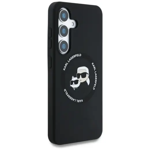 Karl Lagerfeld silikona telefona maciņš Samsung Galaxy S25 Plus melns Foto 4