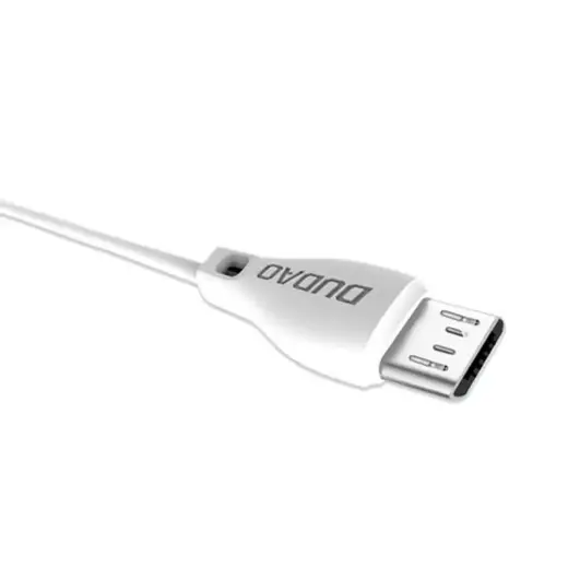 Dudao L4M USB-A - MicroUSB 2.4 A Cable 1m - White Фото num