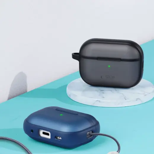 TECH-PROTECT MAGMAT APPLE AIRPODS PRO 1 | 2 MATTE GREY Photo