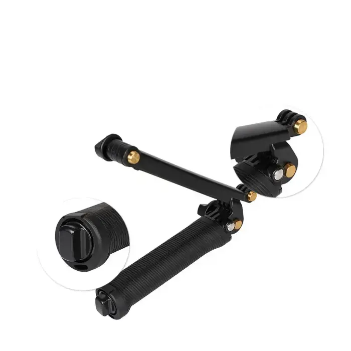 3 in 1 Monopod Tripod with Selfie Stick for GoPro - Black Foto 11