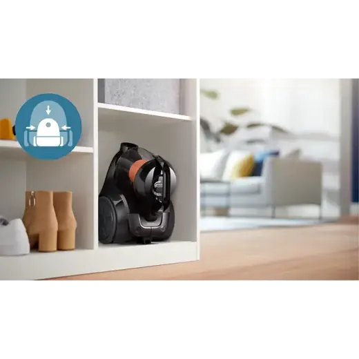 PHILIPS 1000. sērijas PowerCyclone bezmaisa putekļsūcējs, 800 W, melns Фото num