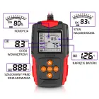 LCD digital battery tester,12V,24V,3-200Ah — Фото 2