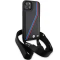 BMW BMHCP15M23PSVTK iPhone 15 Plus | 14 Plus 6.7" czarny|black hardcase M Edition Carbon Tricolor Lines & Strap Foto 3