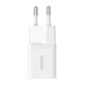 Fast Charger Baseus GaN5 mini 1C, 25W (white) Foto 1