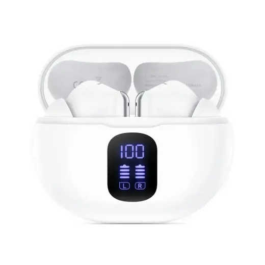 TECH-PROTECT ULTRABOOST TWS EARPHONE PRO G2 WHITE Foto 3