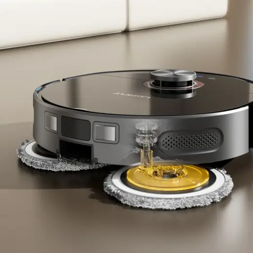 UWANT U200 Pro Robot Vacuum Cleaner with Mop Function + Charging|Cleaning Station - Gray Фото num