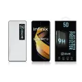 OBAL:ME 5D Glass Screen Protector for Infinix Smart 8 Black Photo