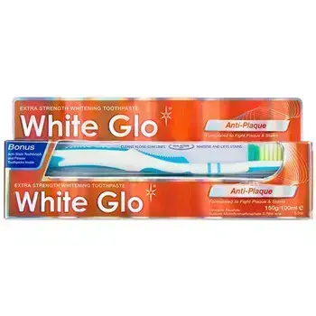 White Glo Antiplak Toothpaste - Zubní pasta 150.0g