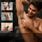 MAXGROOM M-319 multifunctional trimmer with replaceable tips - black — Foto 4