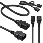 Qoltec Power cable IEC C13 | C14 | 3x0.75mm² | Pure copper Cu | 2m Фото num