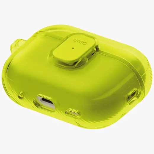 Case UNIQ Glase Pro for AirPods Pro 3     Lock Case yellow Foto 5