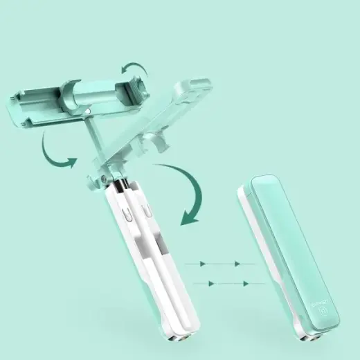 USAMS Selfie Stick M1 Mini 3,5mm zielony|green ZB5203 (US-ZB052) Photo