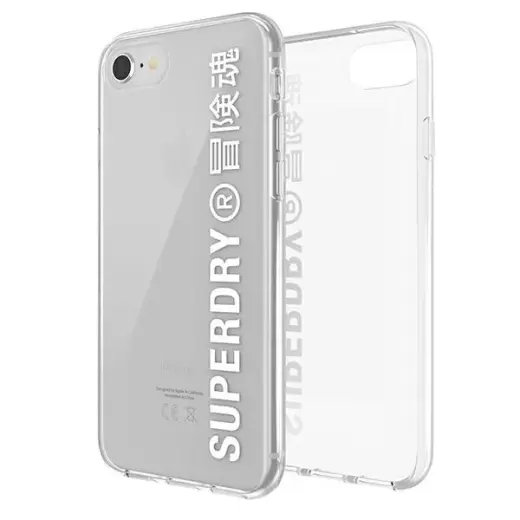 SuperDry Snap iPhone 6|6s|7|8|SE 2020 | SE 2022 Clear Case biały|white 41573 Фото num