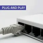 Qoltec Network SWITCH | 8 x RJ45 port | 100Mbps | Fast Ethernet | LAN Foto 6