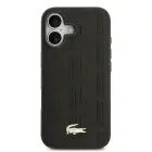 Lacoste PU Nomogramme Gold Logo MagSafe Case for iPhone 17 Black Foto 2