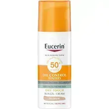 Eucerin Sun Oil Control Tinted Sun Gel-Cream SPF 50+