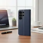 Flip case for Motorola G57 POWER Split Book navy and cream — Foto 7