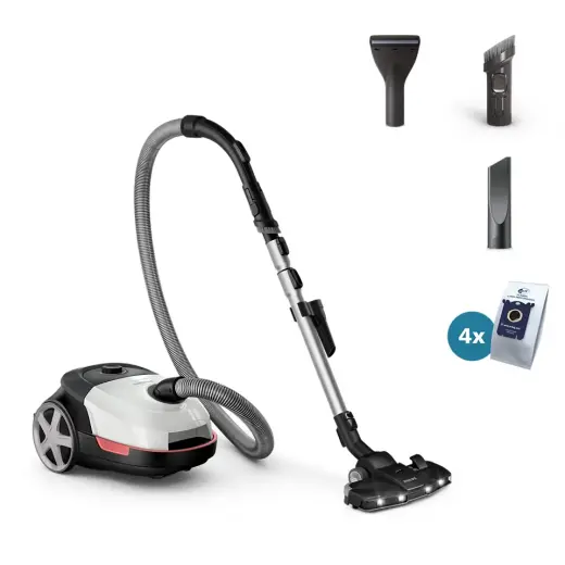 PHILIPS 6000 series putekļsūcējs ar maisu, 900W, balts Фото num