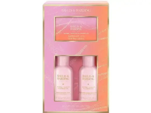 Conj Banho Baylis & Harding Lux Peach Make Me Sparkle Photo