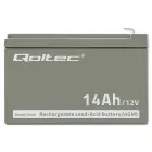 Qoltec AGM battery | 12V | 14Ah | Maintenance-free | Efficient| LongLife | for UPS, security Foto 6
