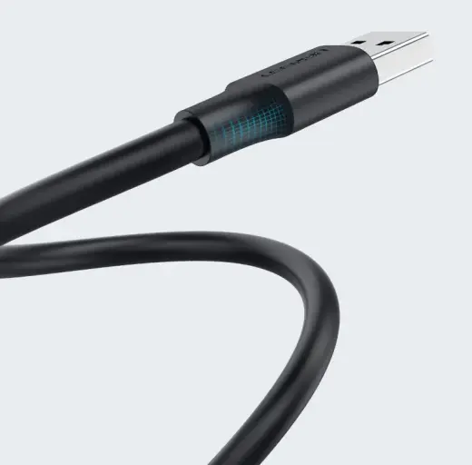 Ugreen USB 2.0 (vīriešu) - USB 2.0 (vīriešu) kabelis 1 m melns (US128 10309) Foto 11