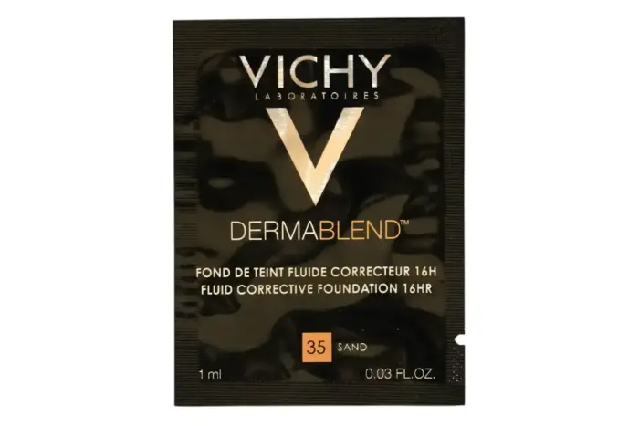 Vichy, DERMABLEND, Hydrating, Liquid Foundation, 35, Sand, 1 ml *Sample