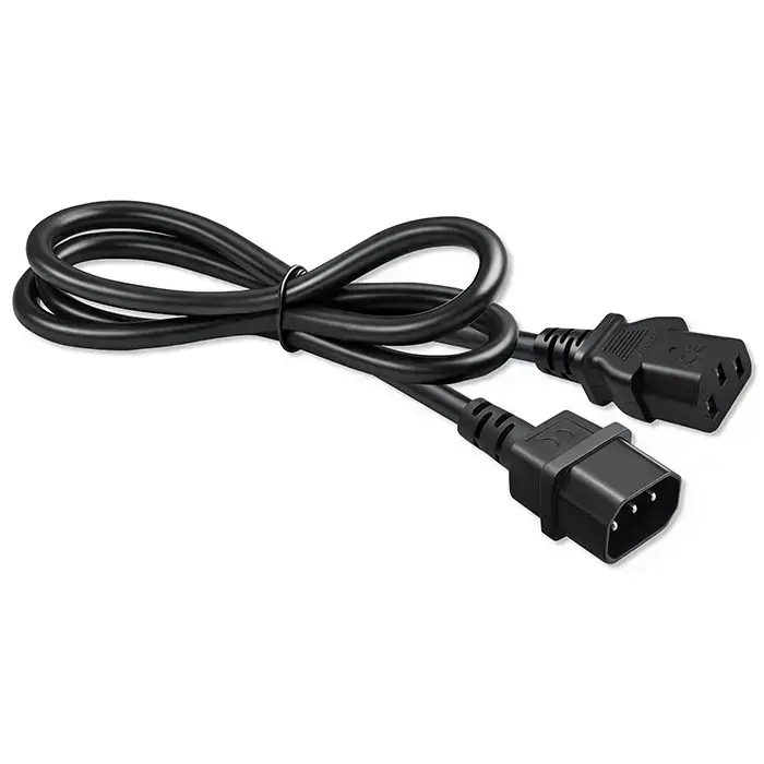 Qoltec Power cable IEC C13 | C14 | 3x0.75mm² | Pure copper Cu | 2m Фото num