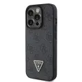 Guess GUHCP15LP4TDSCPK iPhone 15 Pro 6.1" black hardcase Crossbody 4G Metal Logo Foto 2
