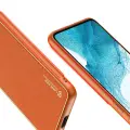 Dux Ducis Yolo elegant cover made of ecological leather for Samsung Galaxy S22 + (S22 Plus) orange Фото num