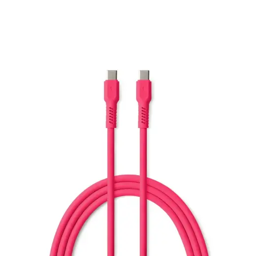 COLORUM CK60-AC-02 data transfer and charging cable | USB-A to USB-C | 15W | 1.8m | pink Photo