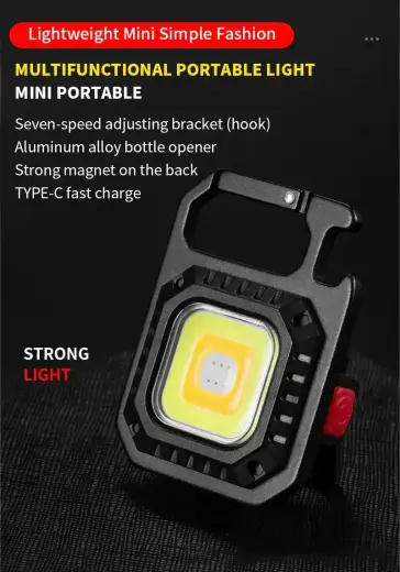 Mini flashlight LED keychain W5130 Type C Фото num
