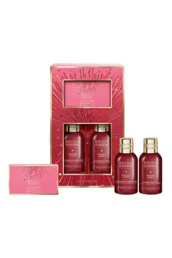 Debenhams Midnight Cherry Make Me Sparkle Bathing Gift Set Photo