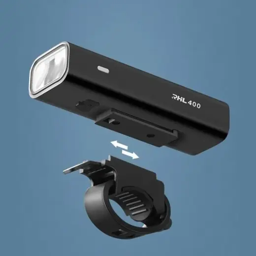 Rockbros front bicycle light 24310006001 400 lm - black Фото num