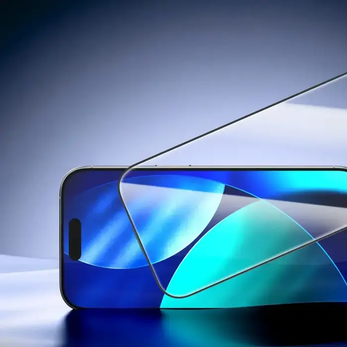 Rock Tempered glass Privacy Full-coverage Anti-static for Iphone 17 Pro Max Foto 3