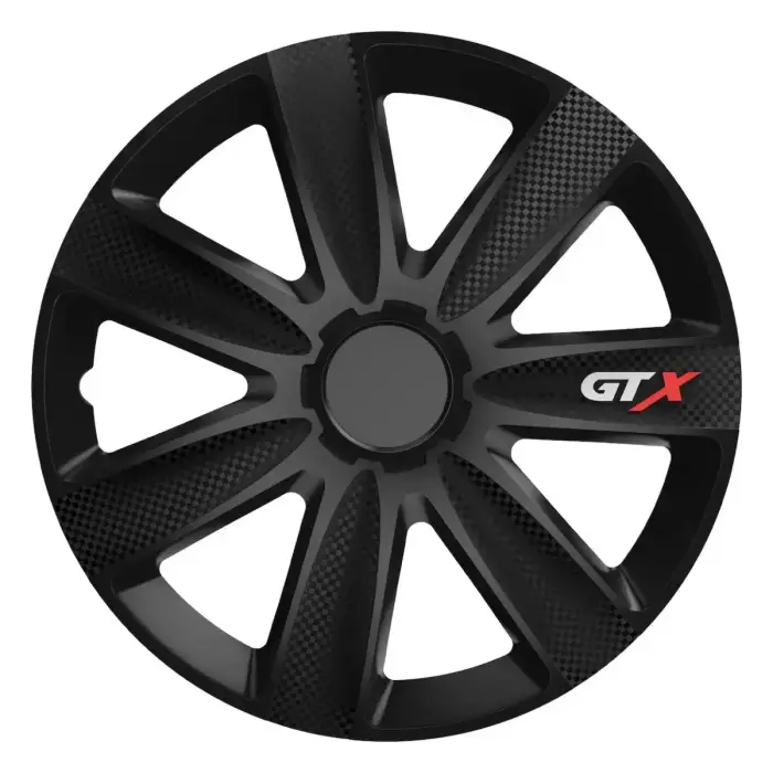 Riteņa dekoratīvais vāks GTX carbon „black” 17"